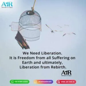 Liberation from suffering Freedom from rebirth Spiritual liberation End of suffering on Earth Freedom from the cycle of rebirth Liberation and spirituality Moksha or salvation Spiritual freedom Overcoming suffering Earthly suffering and liberation Rebirth and liberation path Liberation and AIR
